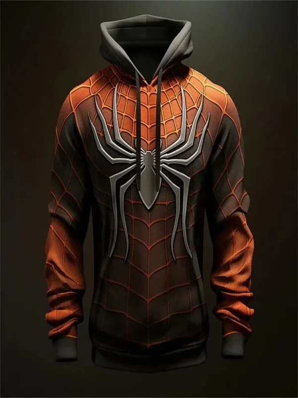 Black Spiderman Hoodie